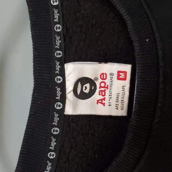 A BATHING APE sweater (sz M) - Picture 4 of 7